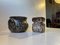 Danish Brutalist Vases in Glazed Ceramic, 1970s, Set of 2, Image 12