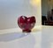 Swedish Modern Red Ruby Vase by Arthur Percy for Upsala Ekeby, 1950s 1