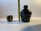 Scandinavian Modern Studio Vases in Glazed Ceramic, 1960s, Set of 3, Image 5