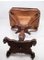Antique Mahogany Sewing Table on a Pillar, 1840s 5