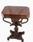 Antique Mahogany Sewing Table on a Pillar, 1840s, Image 1