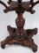 Antique Mahogany Sewing Table on a Pillar, 1840s 6