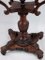 Antique Mahogany Sewing Table on a Pillar, 1840s, Image 6