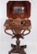 Antique Mahogany Sewing Table on a Pillar, 1840s, Image 8