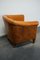 Fauteuil Club Vintage en Cuir Couleur Cognac, Pays-Bas 7