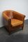 Fauteuil Club Vintage en Cuir Couleur Cognac, Pays-Bas 5