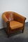 Club chair vintage in pelle color cognac, Paesi Bassi, Immagine 2