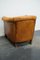 Club chair vintage in pelle color cognac, Paesi Bassi, Immagine 9