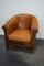 Fauteuil Club Vintage en Cuir Couleur Cognac, Pays-Bas 4