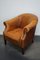 Club chair vintage in pelle color cognac, Paesi Bassi, Immagine 8