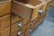 Mid-20th Century German Industrial Oak Apothecary Cabinet 13