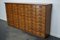 Mid-20th Century German Industrial Oak Apothecary Cabinet 4