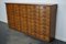 Mid-20th Century German Industrial Oak Apothecary Cabinet, Image 4
