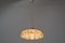 Lampe à Suspension Mid-Century en Verre, 1950s 2