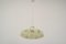 Lámpara colgante Mid-Century de vidrio, años 50, Imagen 11