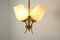 Lámpara de araña checoslovaca Mid-Century, años 60, Imagen 6