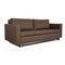 Gray Signet Paule Leather Three-Seater Sofa with Sleeping Function, Image 9