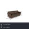 Gray Signet Paule Leather Three-Seater Sofa with Sleeping Function 2