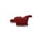 Wine Red Brühl Moule Fabric Corner Sofa with Function 11
