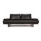 Gray Leather 6600 Three-Seater Couch by Rolf Benz 1