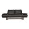 Gray Leather 6600 Three-Seater Couch by Rolf Benz 1