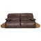 Graues Leder Free Motion Epos 3 Zwei-Sitzer Sofa Elec. Relaxationsfunktion von Koinor 1