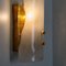 Brass and Hand Blown Murano Glass Wall Lights by J.T. Kalmar, 1960s 11