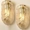 Italian Gold Glass Murano Wall Sconces by Barovier & Toso, Set of 2 3