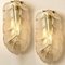 Italian Gold Glass Murano Wall Sconces by Barovier & Toso, Set of 2, Image 3