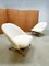 Vintage Dutch Design ‘Congo’ Easy Chairs by Fauteuils Theo Ruth for Artifort 1