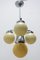 Lámpara de araña Art Déco de tres brazos, años 30, Imagen 13