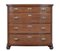 19th Century Bow Front Oak Chest of Drawers 10