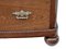 19th Century Bow Front Oak Chest of Drawers, Image 4