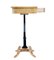 19th Century Inlaid Birch Lyre Form Occasional Table, Image 6