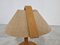 Mid-Century Table Lamp in Plywood, 1960s, Set of 2, Image 2