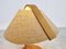 Mid-Century Table Lamp in Plywood, 1960s, Set of 2 7