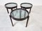 Vintage Trittico Side Tables from Porada, 1970s, Set of 3 5