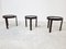 Vintage Trittico Side Tables from Porada, 1970s, Set of 3 8