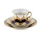 Cup with Saucer and Dessert Plate from Meissen, Set of 3, Image 1