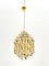 Mid-Century Italian Spirale Pendant in Brass by Verner Panton, 1960s, Image 2