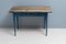 Blauer schwedischer Schreibtisch im Gustavianischen Stil, 19. Jh. 8