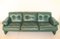 Sofá Coronado italiano de cuero verde de Tobia Scarpa para B & b, años 70, Imagen 5