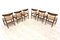 Mid-Century Vintage Teak Extending Dining Table & 6 Dining Chairs, 1960s, Set of 7 8