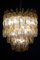 Mid-Century Grey and Amber Poliedri Chandelier, 1960s 13