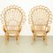 Mid-Century Modern Bamboo and Rattan Chair, 1960s, Set of 4 3