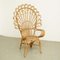 Mid-Century Modern Bamboo and Rattan Chair, 1960s, Set of 4 9