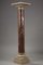 19th Century Red and Grey Marble Column 4