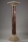 19th Century Red and Grey Marble Column, Image 4