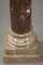 19th Century Red and Grey Marble Column, Image 14