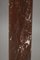 19th Century Red and Grey Marble Column, Image 11